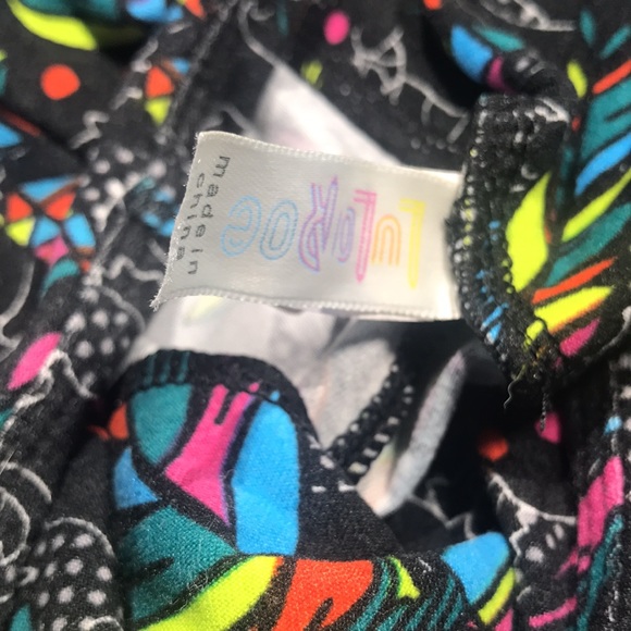 LulaRoe OS FEATHER LEGGINGS. NWOT. NEVER WORN - Picture 2 of 3